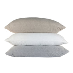 lounge pillow boucle oatmeal