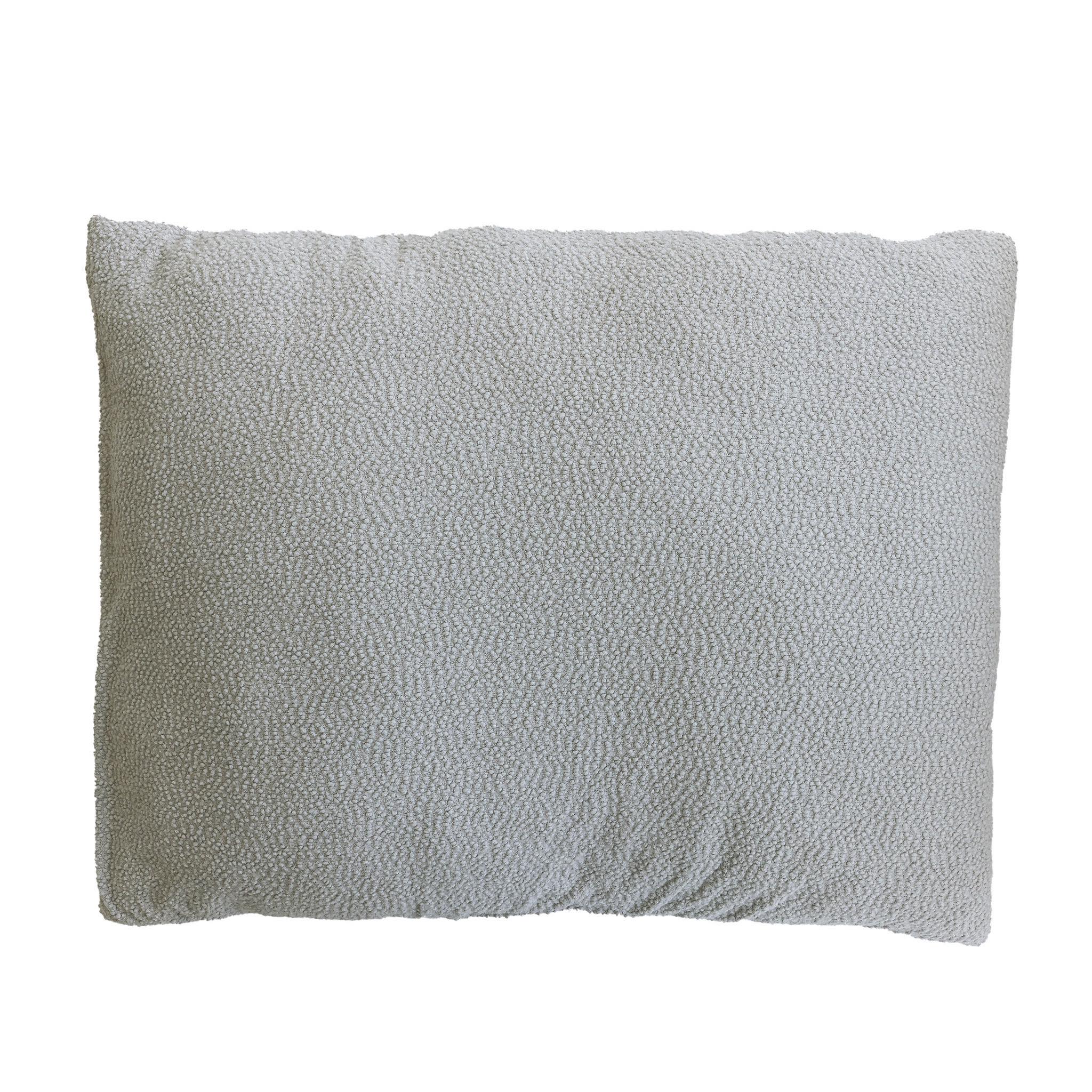 Bouclé lounge pillow silver