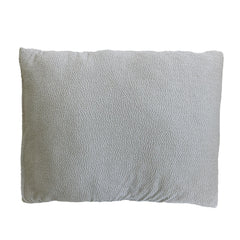 Bouclé lounge pillow silver