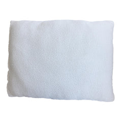 Bouclé lounge pillow white