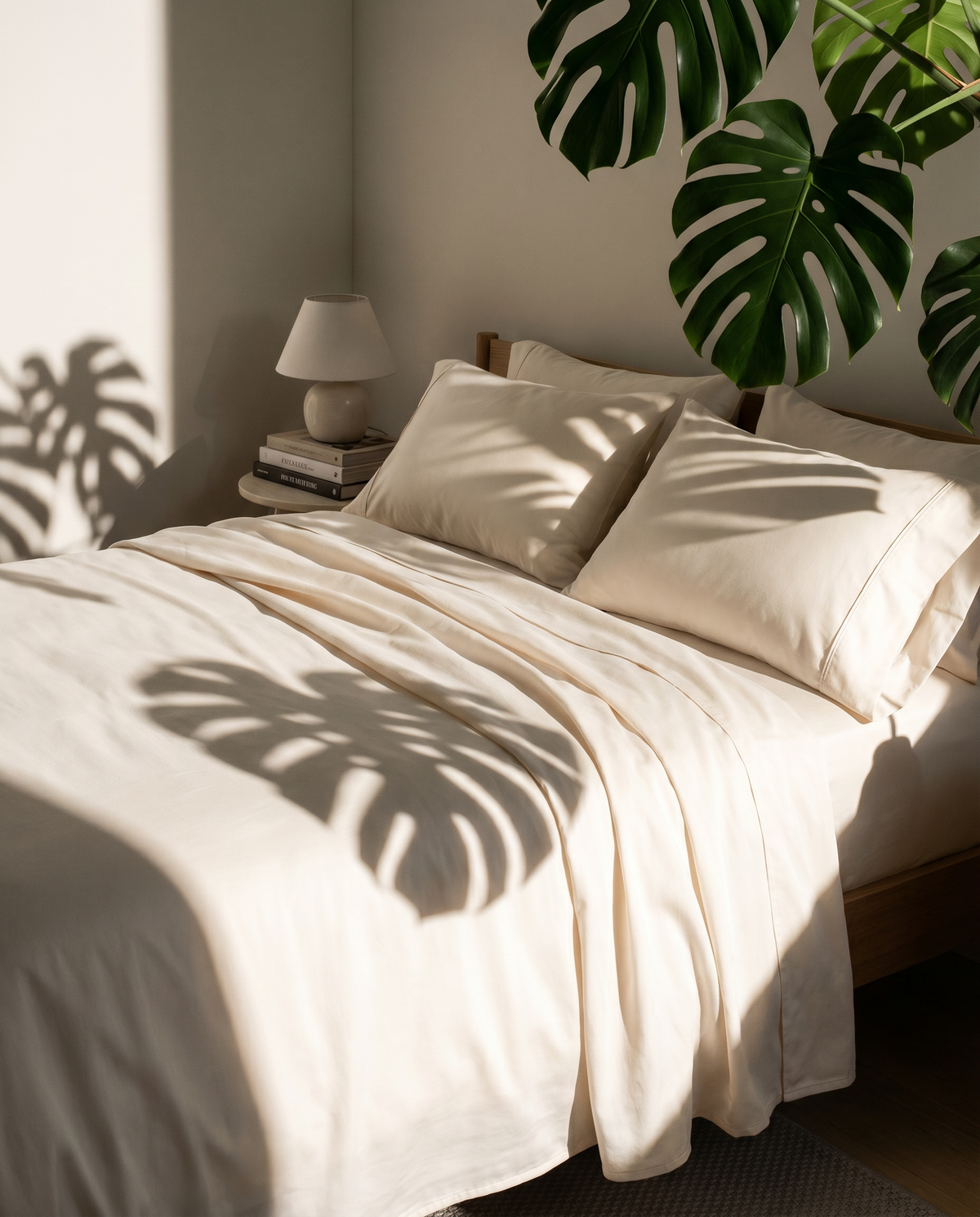 Jennifer Adams bedding in a real home