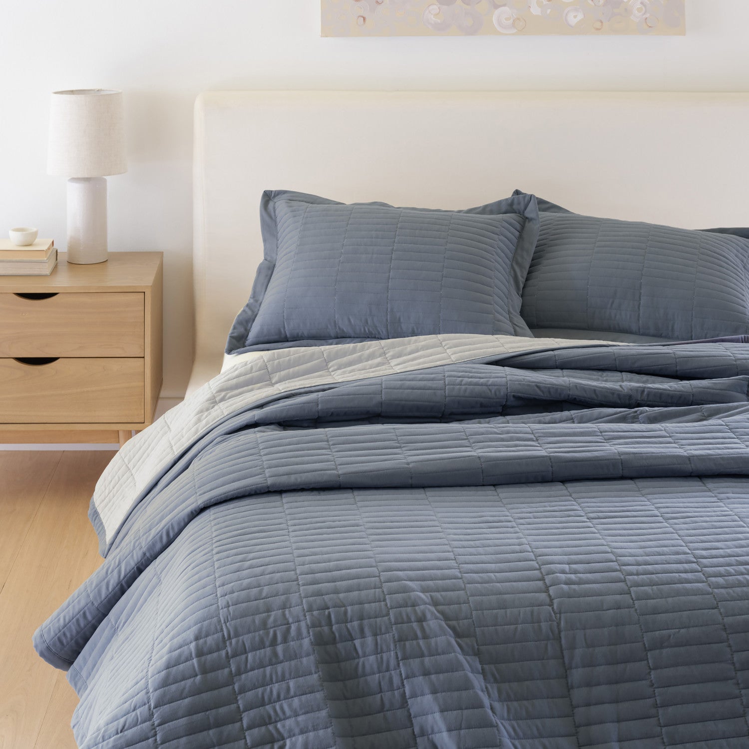 Deep Pacific/Whisper Gray