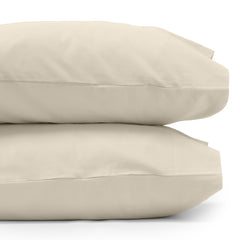Cotton Sateen Pillowcases | 400 TC | Birch