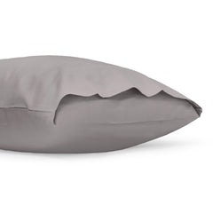 Cotton Sateen Pillowcases | 400 TC | Graphite