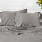 Cotton Sateen Pillowcase | Relaxed Storm Gray