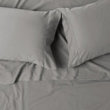Cotton Sateen Pillowcase | Relaxed Storm Gray