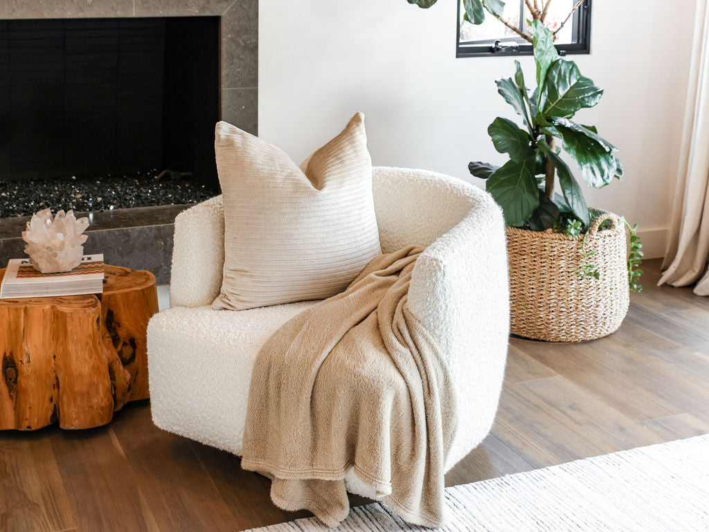 how to use faux fur in your home decor