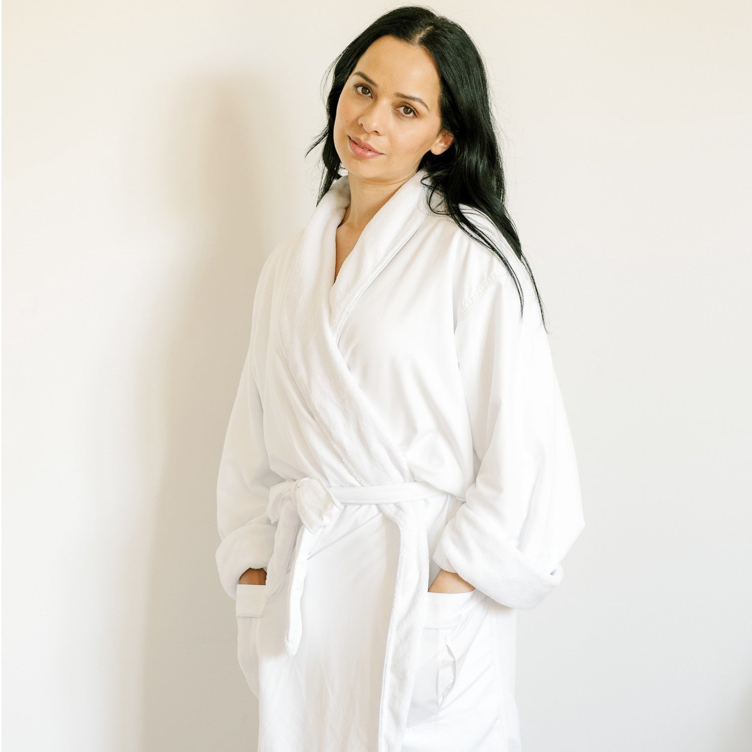 Plush Bathrobe | Soft Absorbent Spa Robe – Jennifer Adams® Home
