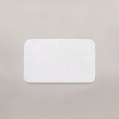Lago White Bath Mat